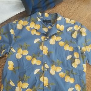 Lemon Button Up